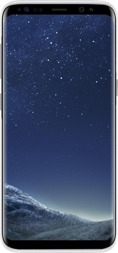 Samsung S8 Hoesje Siliconen Backcover Lichtgewicht - Transparant