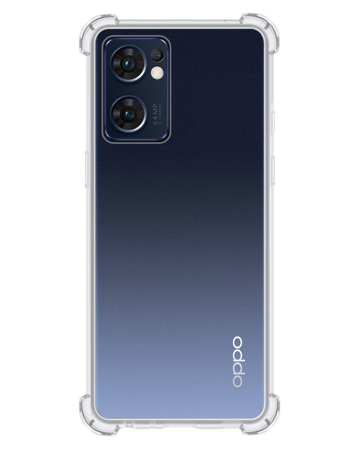 OPPO Find X5 Lite Hoesje Shock Proof Siliconen - Transparant