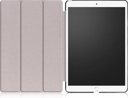 iPad Pro 10.5 (2017) Trifold Bookcase Hoes - Rosé goud