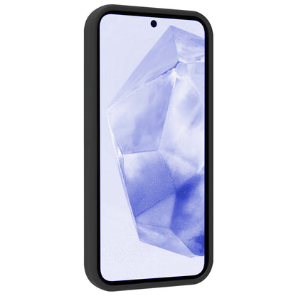 Samsung A35 Hoesje Geschikt voor Magsafe Backcover Shockproof - Zwart