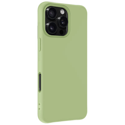 iPhone 16 Pro Max Hoesje Siliconen Backcover Lichtgewicht - Groen