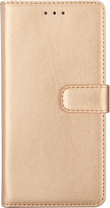 Samsung Galaxy A50 Hoesje Bookcase Cover met Kaarthouder - Goud