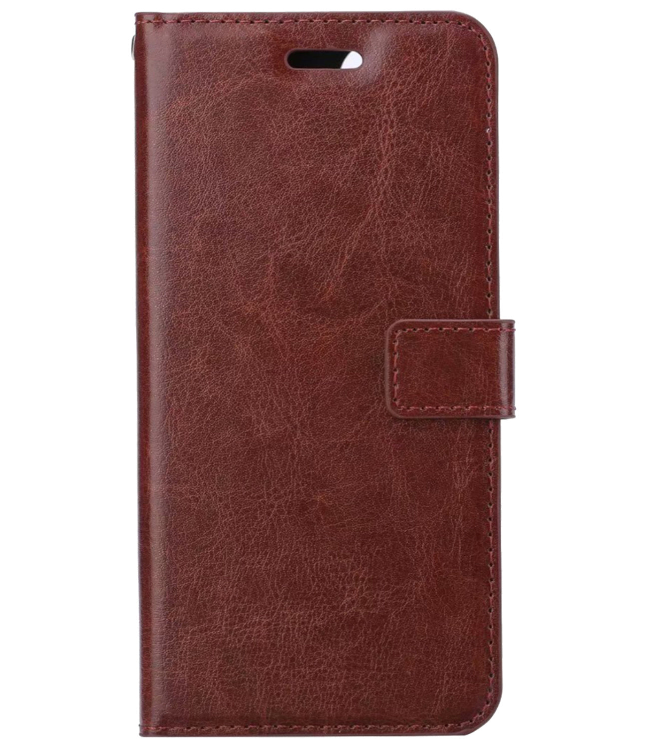 Samsung S22 Ultra Hoesje Book Case Kunstleer - Bruin