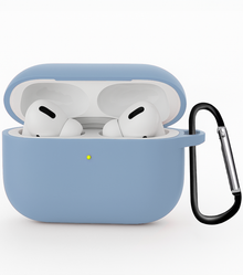 AirPods Pro 3 Hoesje Siliconen Krasbestendig - Lichtblauw