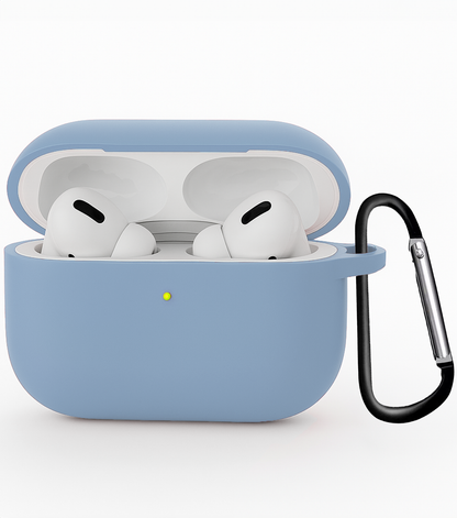 AirPods Pro 3 Hoesje Siliconen Krasbestendig - Lichtblauw