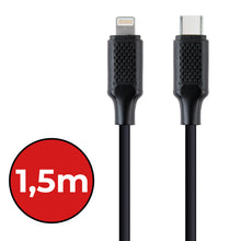 USB-C Kabels Oplaadkabel Datakabel USB C Kabel Geschikt voor iPhone Lightning - Geschikt voor USB C naar Lightning USB C Oplader - 1.5 meter - Zwart