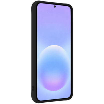 Samsung A57 Hoesje Siliconen Backcover Lichtgewicht - Zwart