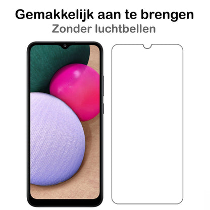 Samsung A03s Hoesje Kaarthouder Backcover Shockproof - Transparant