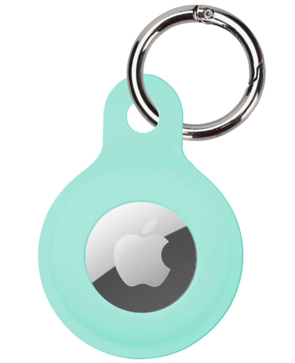 Apple AirTag Sleutelhanger Hoesje Siliconen - Turquoise