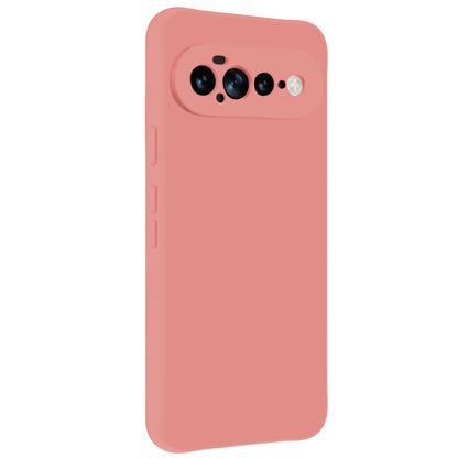 Google Pixel 11 Pro XL Hoesje Siliconen Backcover Lichtgewicht - Lichtroze