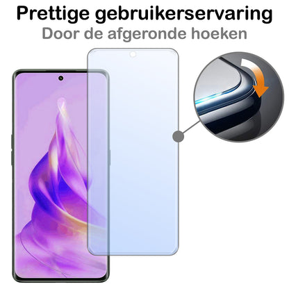 OPPO Reno 8T 4G Screenprotector Gehard Glas - Anti-kras