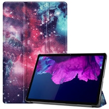 Lenovo Tab P11 Plus Trifold Bookcase Hoes - Galaxy