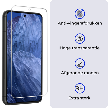 Google Pixel 8a Screenprotector Gehard Glas - Anti-kras