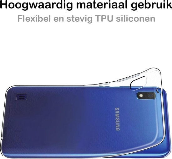 Samsung M10/A10 Hoesje Siliconen - Transparant