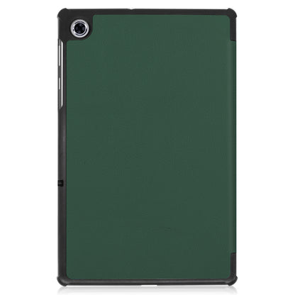 Lenovo Tab M10 FHD Plus 2nd Gen Trifold Bookcase Hoes - Donkergroen