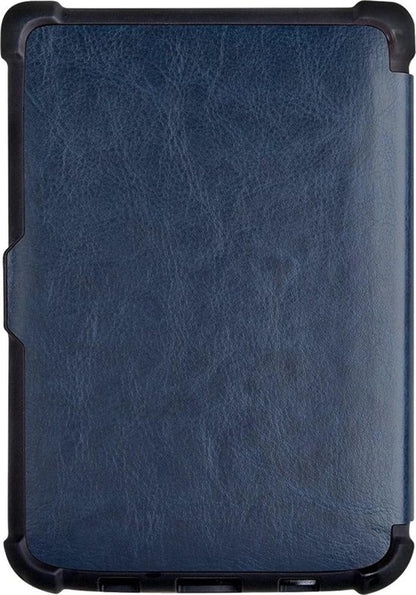 Pocketbook Touch HD 3 Bookcase Hoes Shockabsorberend - Donkerblauw
