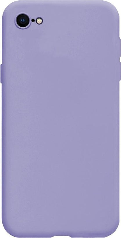 iPhone 8 Hoesje Siliconen Backcover Lichtgewicht - Lila