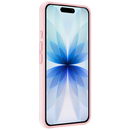 iPhone 17 Hoesje Siliconen Backcover Lichtgewicht - Lichtroze