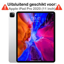 iPad Pro 2020 (11 inch) Kinderhoes Shockabsorberend Foam - Zwart