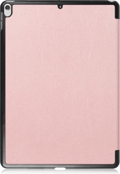 iPad Pro 10.5 (2017) Trifold Bookcase Hoes - Rosé goud