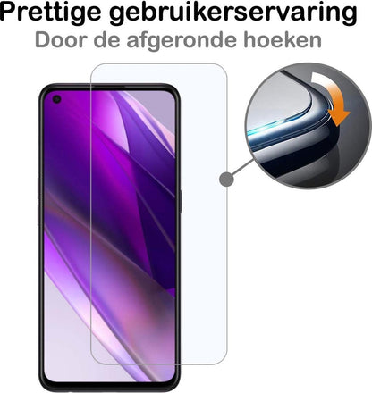 OPPO Find X3 Lite Screenprotector Gehard Glas - Anti-kras