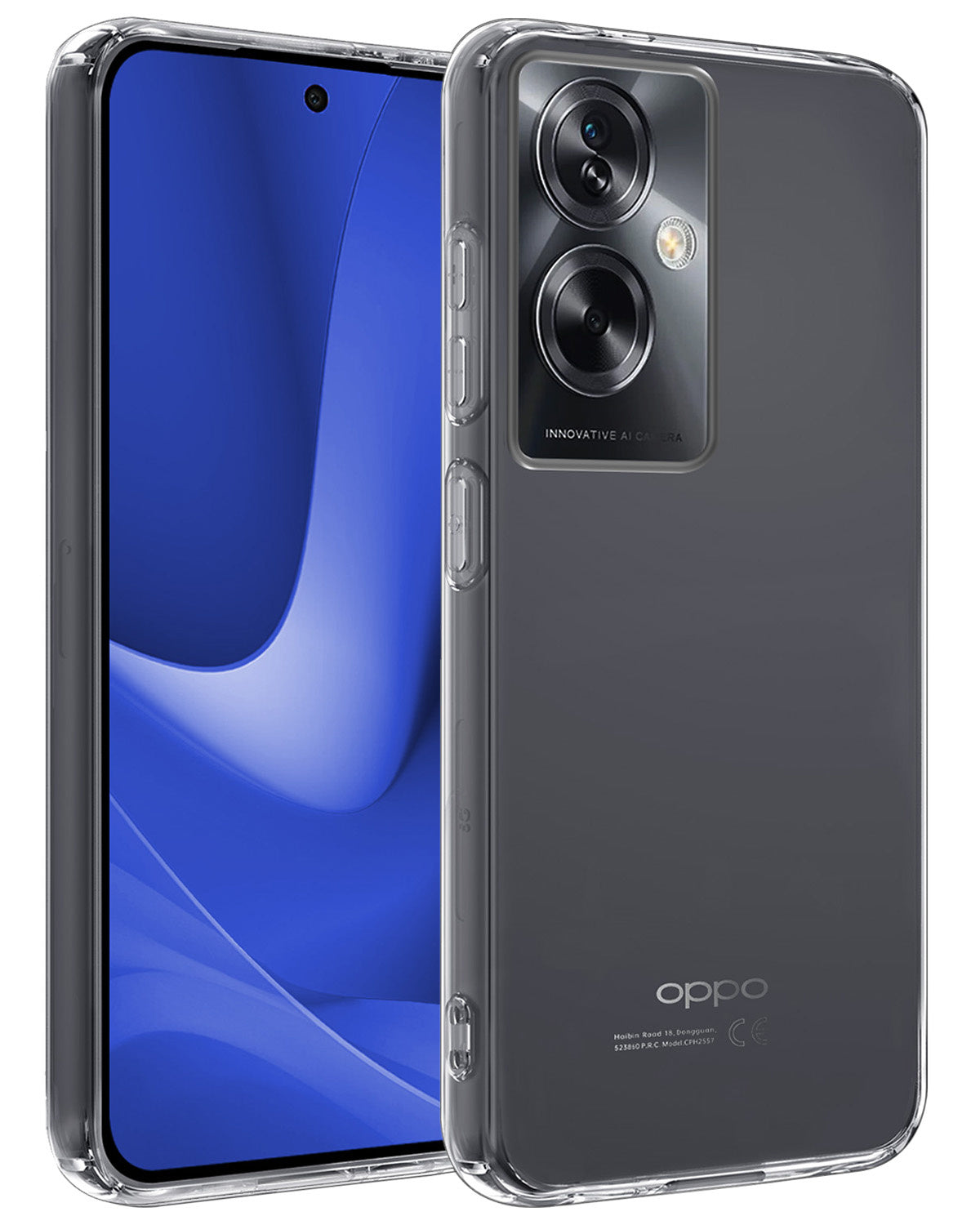 OPPO A79 Hoesje Siliconen - Transparant