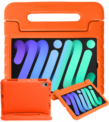 iPad Mini 7 Kinderhoes Shockabsorberend Foam - Oranje