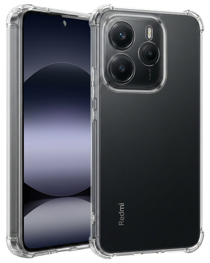 Xiaomi Redmi Note 14 5G Hoesje Shockproof Backcover Siliconen - Transparant