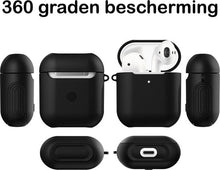 AirPods 2 Hoesje Hard Case Shockbestendig - Zwart