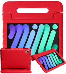 iPad Mini 7 Kinderhoes Shockabsorberend Foam - Rood