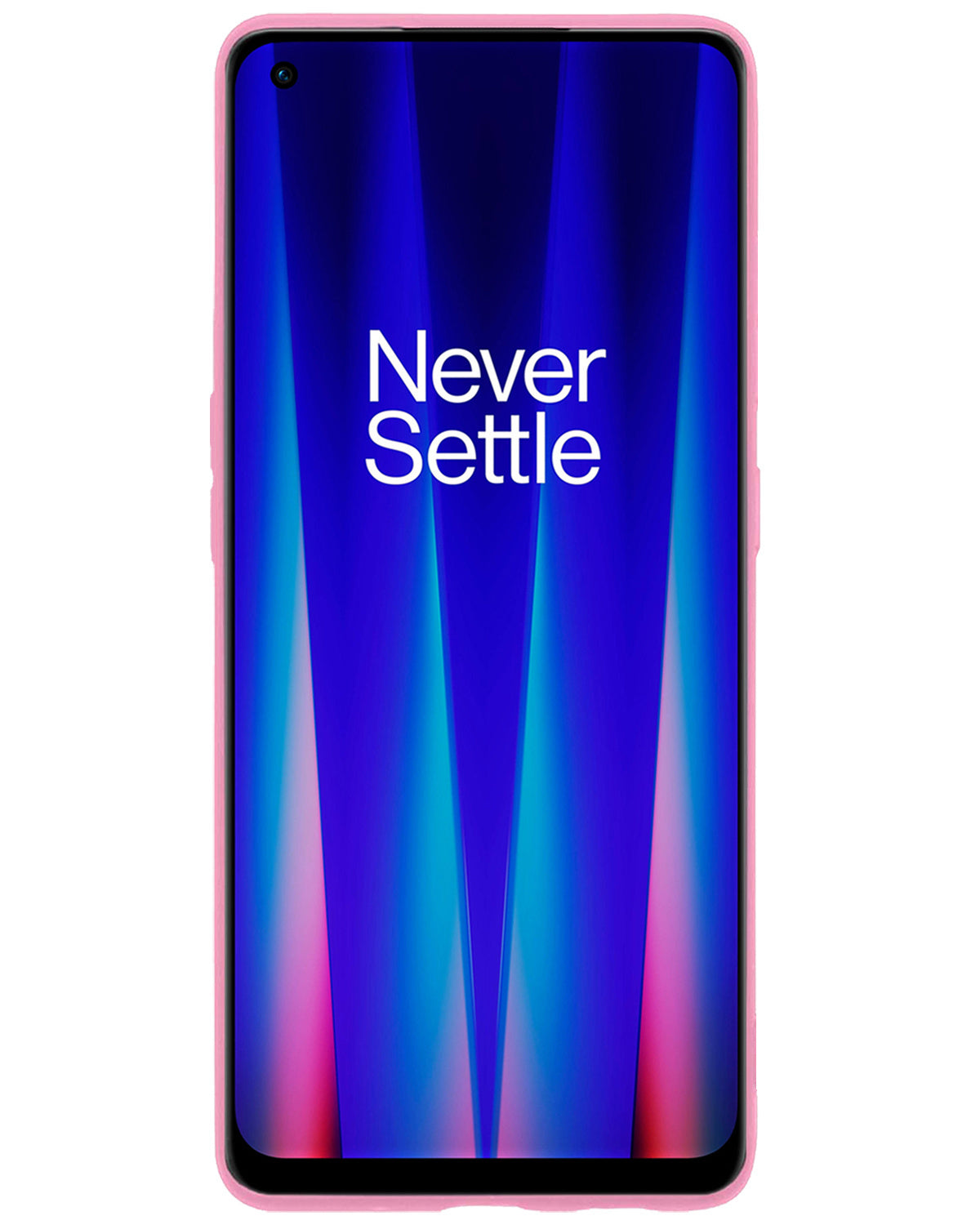 OnePlus Nord CE 2 Lite Hoesje Siliconen - Lichtroze