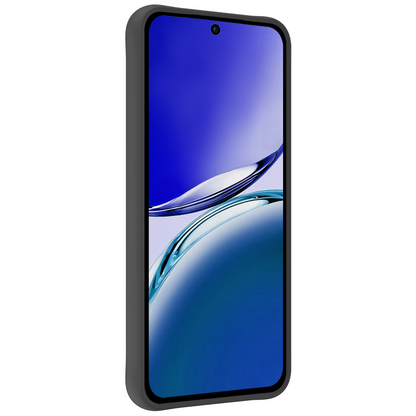 Oppo Reno 12 F Hoesje Siliconen Backcover Lichtgewicht - Zwart