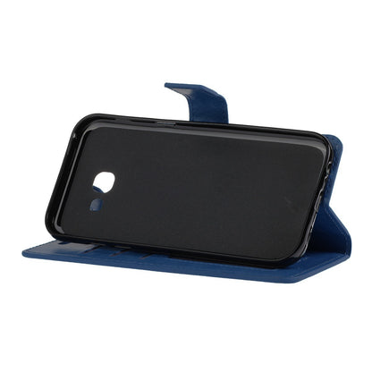 Samsung Galaxy A5 2017 Hoesje Book Case Kunstleer - Donkerblauw