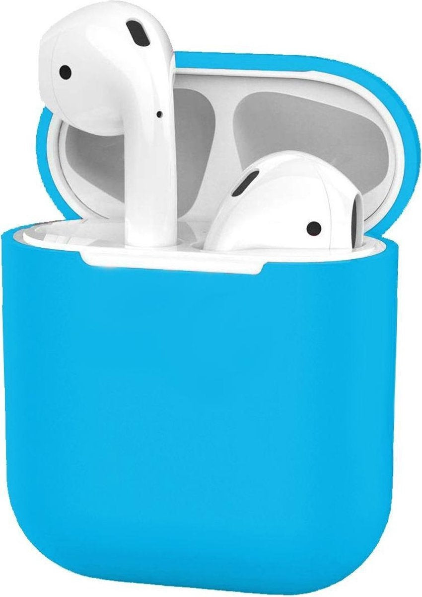 AirPods 2 Hoesje Ultra Dun Siliconen - Lichtblauw