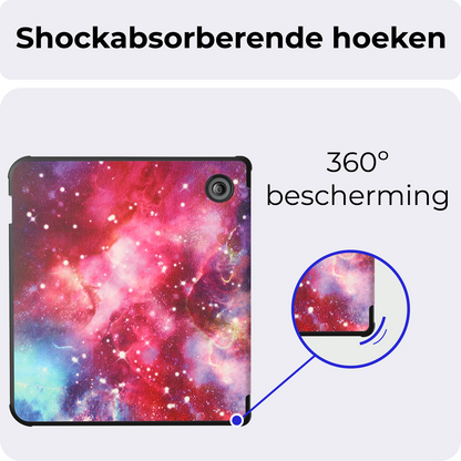 Kobo Libra Colour Trifold Bookcase Hoes - Galaxy