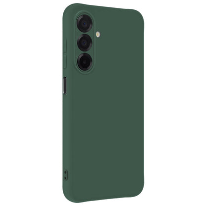 Samsung A17 Hoesje Siliconen Backcover Lichtgewicht - Donkergroen