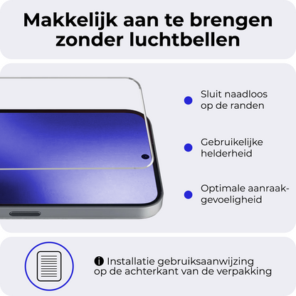 Nothing Phone 2a Plus Screenprotector Gehard Glas - Anti-kras