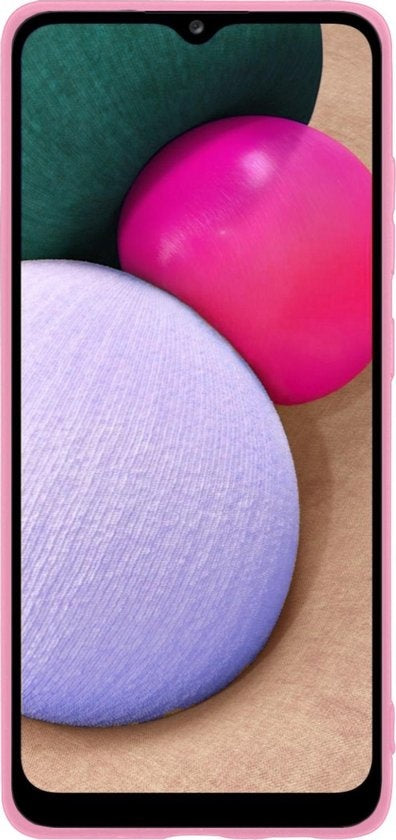 Samsung A02s Hoesje Siliconen Backcover Lichtgewicht - Lichtroze