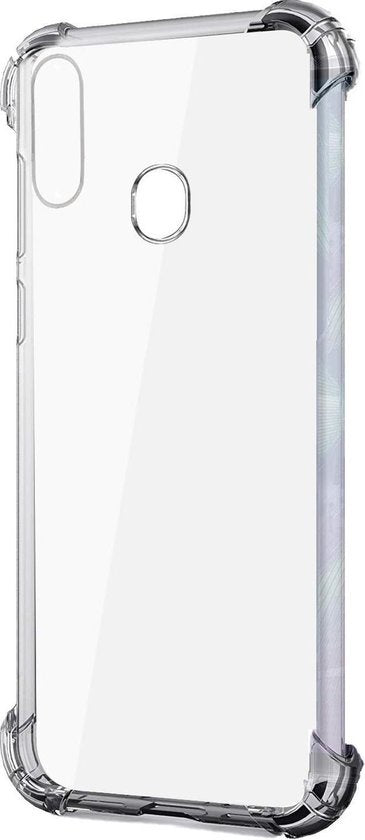 Samsung A10s Hoesje Shockproof Backcover Siliconen - Transparant