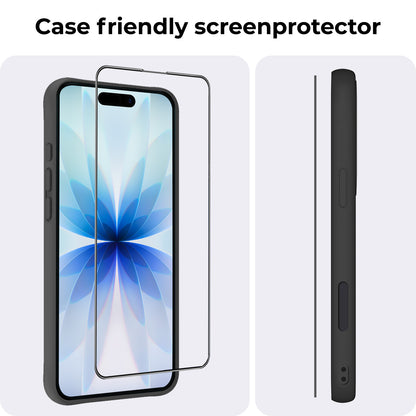 iPhone 17 Screenprotector Flexibel Glas met Installatieframe