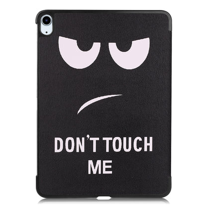 iPad Air 2022 Trifold Bookcase Hoes - Don't Touch Me