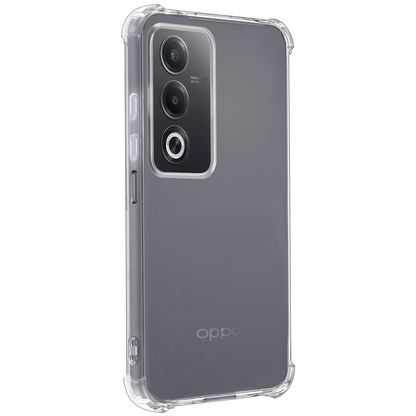 OPPO A80 Hoesje Shockproof Backcover Siliconen - Transparant