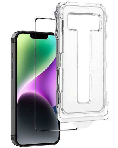 iPhone 14 Pro Max Screenprotector Flexibel Glas met Installatieframe