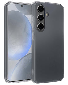 Samsung S24 Plus Hoesje Siliconen Backcover Lichtgewicht - Transparant