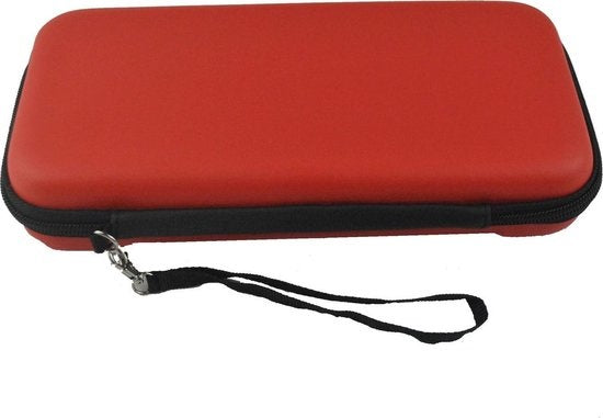 Nintendo Switch Hoesje Hardcover Met Koord - Rood