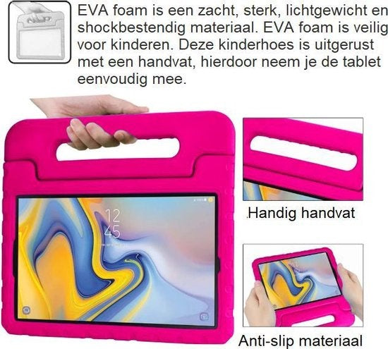 iPad 2 Hoesje Kids Cover Bumper - Roze