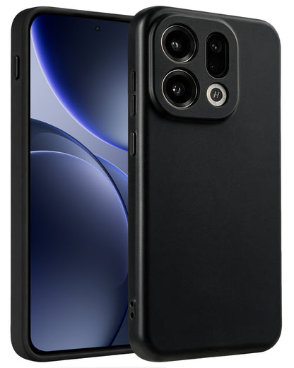 OPPO Find X9 Hoesje Siliconen Backcover Lichtgewicht - Zwart