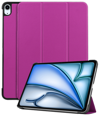 iPad Air 2024 (11 inch) Hoesje Book Case - Paars