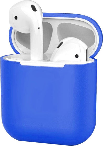 AirPods 1 Hoesje Ultra Dun Siliconen - Blauw