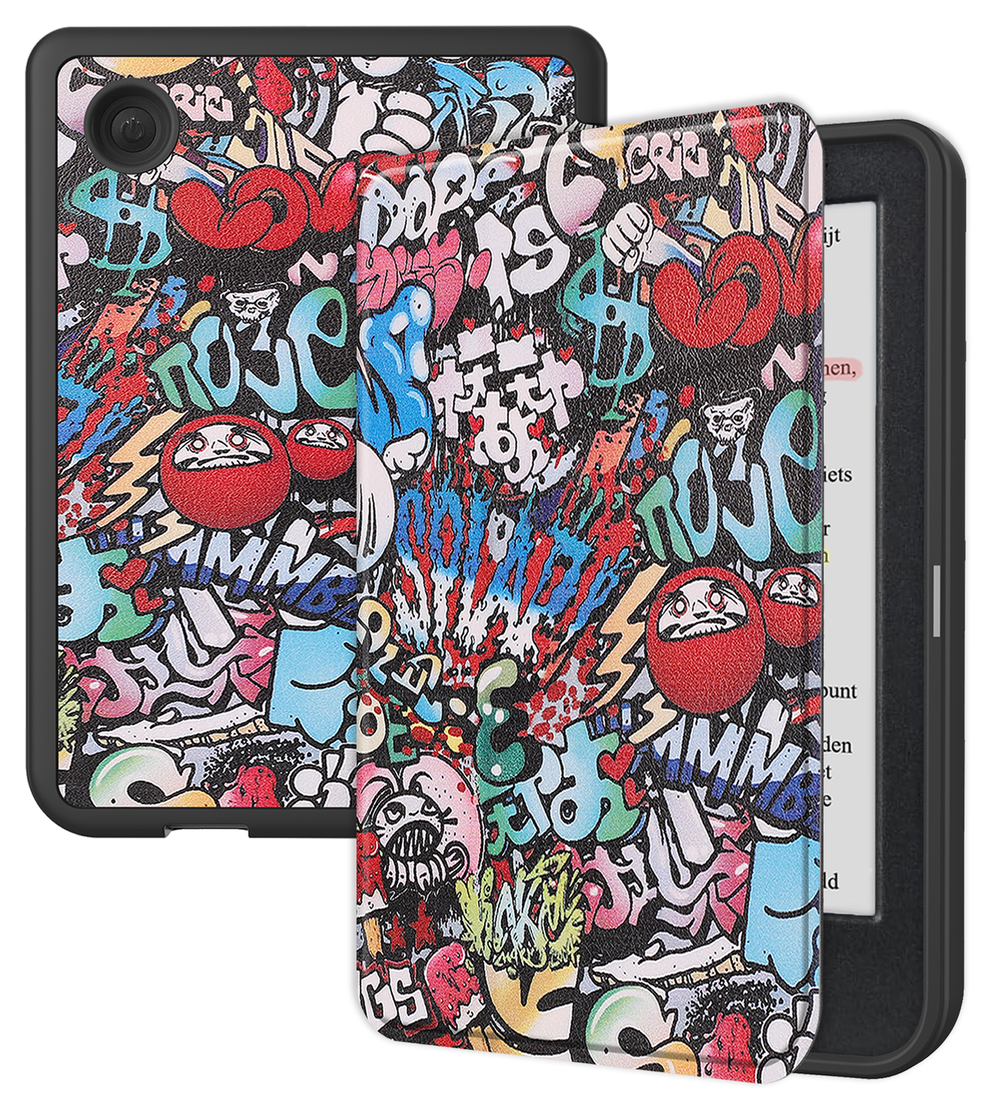 Kobo Clara Colour Hoesje Book Case - Graffity